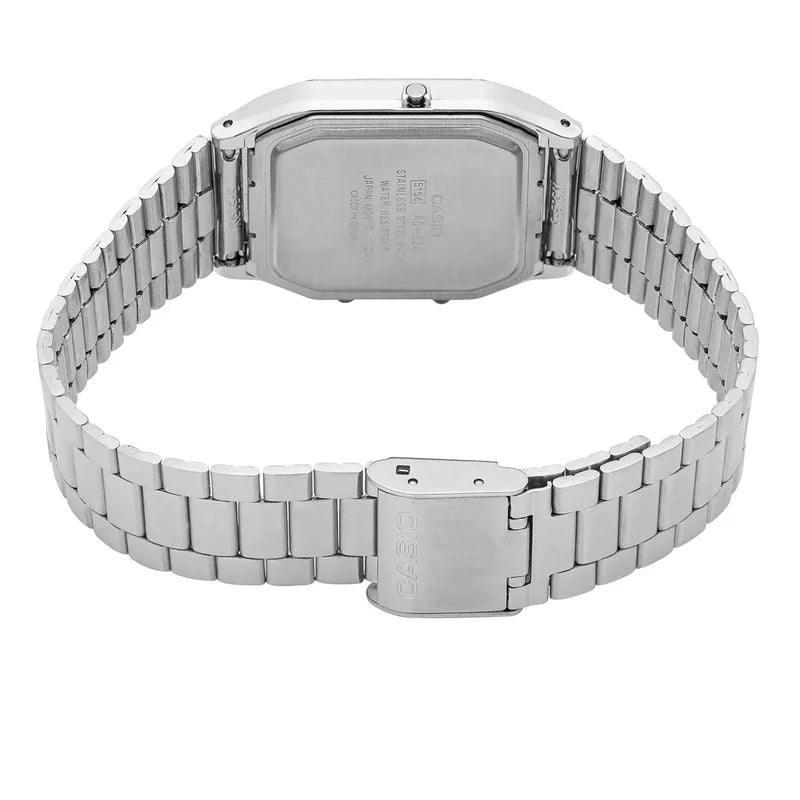 Casio Women's Quartz Analog Watch with Stainless Steel Strap | UAE