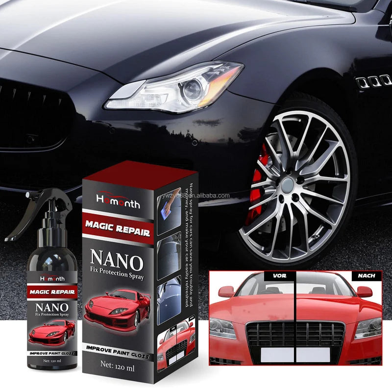 Magic Car Polish Spray – Quick Shine & Car Surface Cleaning Spray