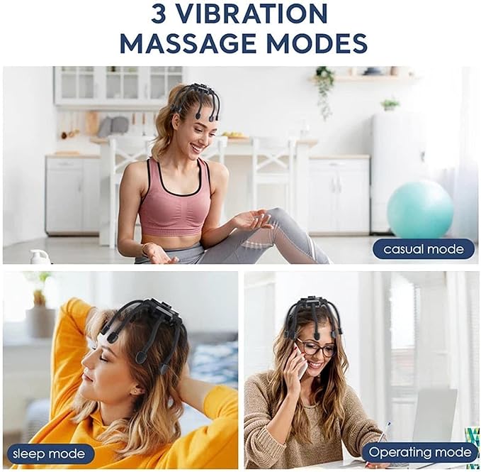 360° Ultra Head Massager – Full Scalp Massage & Relaxation Tool