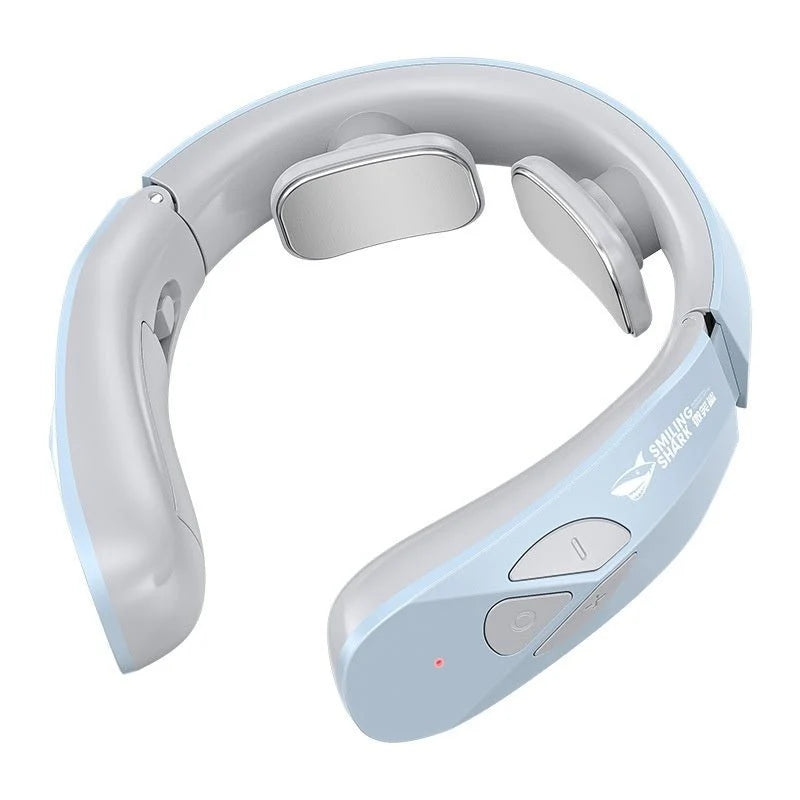 Electric Neck Massager EMS Pulse Rechargeable USB with Heating Function