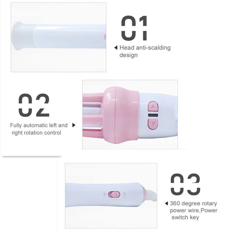 Handheld Hair Curler – Portable Curling Iron for Easy Hair Styling