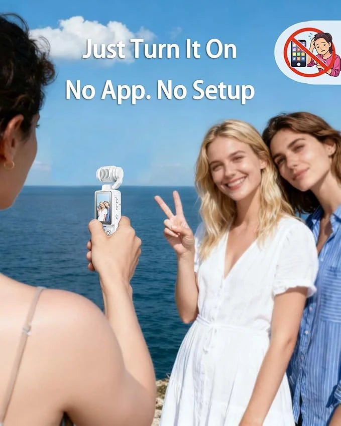 OZCT 4K Ultra HD Handheld Gimbal Camera | UAE