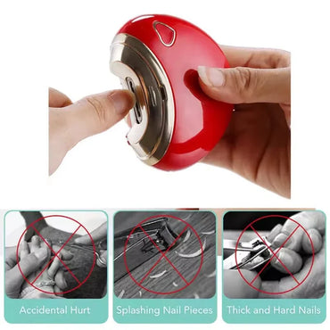 Portable Electric Nail Clipper – Automatic Nail Trimmer & Manicure Tool