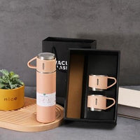 Vacuum Flask Set – Insulated Thermal Water Bottle & Drinkware Set