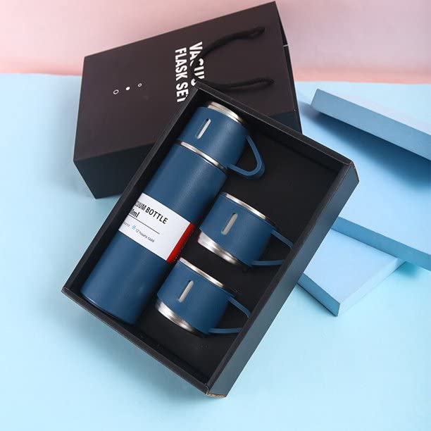 Vacuum Flask Set – Insulated Thermal Water Bottle & Drinkware Set