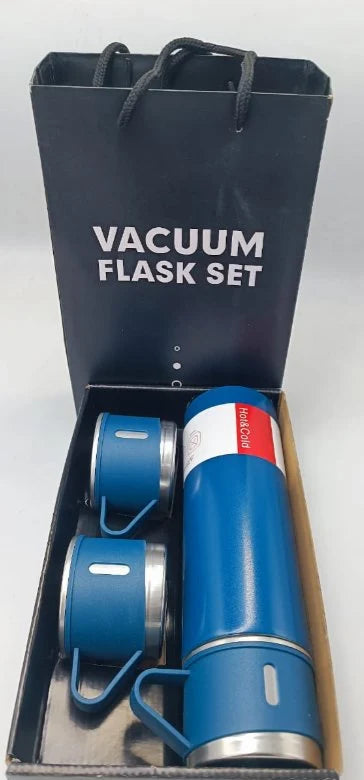 Vacuum Flask Set – Insulated Thermal Water Bottle & Drinkware Set